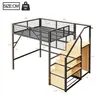 A diagram of a loft bed with dimensions indicated by numbers. Produktbild-Vorschau