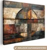 MuchoWow® - Leinwandbilder - Kunst - Braun - Abstrakt - Produktbild-Vorschau 1
