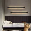 ZMH LED Wandleuchte Wandlampe 100cm Schwarz warmweiß 31W Produktbild-Vorschau 8