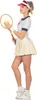 Retro Tennis Outfit Größe: 40 Produktbild-Vorschau 2