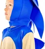 Sonic Outfit Kostým Prevlek Ples Materská škola Kigurumi Náhľad obrázku produktu 3