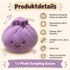 Plush Dumpling Kawaii Kuschelkissen Plüschtier Kuscheltier Produktbild-Vorschau 5