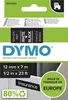 DYMO Original D1-Etikettenband | weiß auf schwarz | 12 mm x Produktbild-Vorschau 1