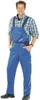 Planam Latzhose Highline Gr. 68 kornblau/marine/zink Produktbild-Vorschau 6