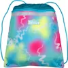A drawstring backpack with a colorful, abstract pattern. Produktbild-Vorschau