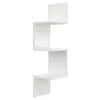 Eckregal Wandregal Weiß 95x25 cm – modernes Hängeregal für Produktbild-Vorschau 2