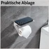 DEKAZIA® Toilettenpapierhalter ohne Bohren Edelstahl | Produktbild-Vorschau 4
