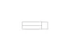 A simple line drawing of a platform or building facade. Anteprima dell’immagine prodotto