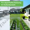 AREBOS Mobiler Begrenzungszaun 20 m, Flexibler Gartenzaun Produktbild-Vorschau 7