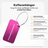 Koffergurt & Gepäckanhänger Set 4-teilig – Kofferband mit Produktbild-Vorschau 8