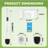 8-in-1 elektrisches WC-Reinigungsset mit Halterung,8 Produktbild-Vorschau 10