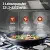 Respekta Kaminhaube Nola, Edelstahl, 60 cm Produktbild-Vorschau 5