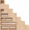 Treppenregal 175 cm - Roh (ohne Lack) Produktbild-Vorschau 3