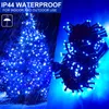 20M 200 LED Lichterkette Blau IP44 Wasserdicht Produktbild-Vorschau 8