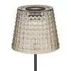 4er Set LED Solarlampe, Erdspieß, Kunststoff rauch, H 60 cm Produktbild-Vorschau 7