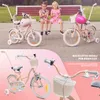 SUN BABY Flower Bike: bicicletta per bambine da 16 pollici, Anteprima dell’immagine prodotto 7