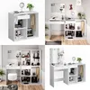 Anstellschrank Vicco Isabelle Weiß 80.1 x 75 cm, Model Produktbild-Vorschau 8