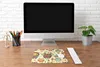 MuchoWow® Mauspad Mousepad Eule - Kopfhörer - Muster 40x30 Produktbild-Vorschau 4