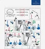An instructional diagram showing how to install a Villeroy & Boch faucet. Produktbild-Vorschau