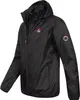 Funktionale Outdoor Herren Regenjacke Schwarz Größe XXXL - Produktbild-Vorschau 3