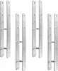 4x Pfostenträger H-Form 91x800x6 Produktbild-Vorschau 1
