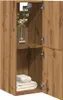 vidaXL Bad-Hängeschrank Artisan-Eiche 30x30x80 cm Produktbild-Vorschau 2