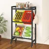 BALCONERA 4-Kisten-Metall-Getränkekistenregal (mit Ablage) Produktbild-Vorschau 1