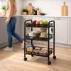 KESPER Küchenwagen, Metall, 3 Ablageflächen, mit Rollen, Produktbild-Vorschau 13
