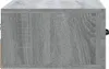 The Living Store Wand-Nachttische 2 Stk. Grau Sonoma Produktbild-Vorschau 7