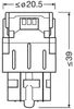Osram 7515DWP-2BL, 21 W, 12 V, W21/5W, LED, 6000 K, 2 szt. Podgląd zdjęcia produktu 7