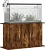 vidaXL Supporto per acquari in rovere affumicato 101x41x58 Anteprima dell’immagine prodotto 4