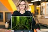 MuchoWow® Laptop Aufkleber Sticker Cover Dschungel - Brücke Produktbild-Vorschau 5