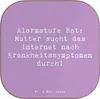 Mr. & Mrs. Panda Untersetzer Glas Spruch Mutter Alarmstufe Produktbild-Vorschau 1