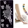 Henna Tattoo Schablone Airbrush Stencil Blume Produktbild-Vorschau 1