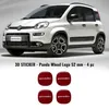 Autocollants 3D couvre-barres pour Fiat Panda, diamètre 52 Voir les images du produit 2