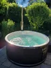 Badefass 200cm mit 30 KW Holzofen Hottube mit Abdeckung und Produktbild-Vorschau 2