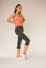 Nina Carter Damen Capri Jeans 3/4 Shorts Kurze 5 Pocket Produktbild-Vorschau 4