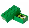 A green LEGO brick-shaped storage box with some small LEGO bricks inside. Anteprima dell’immagine prodotto