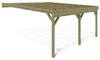 Tettoia posto auto coperto in legno 5.8x5.06 m - 29 m2 - Anteprima dell’immagine prodotto 5