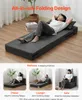 VEVOR 3 in 1 Klappsofa faltbares Schlafsofa mit 2 Kissen & Produktbild-Vorschau 5