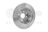 2x HELLA Bremsscheibe 8DD 355 102-731 für OPEL Astra F CC Produktbild-Vorschau 3