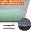 Rasenteppich 133 x 700 cm Grau mit Noppen Kunstrasen Produktbild-Vorschau 5