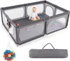 200 x 140 cm Baby Laufstall Faltbar, Laufgitter mit 50 Produktbild-Vorschau 1