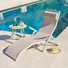 Runder gartenbeistelltisch "saona" lehm 50 x 45cm aus stahl Produktbild-Vorschau 5