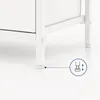 Relaxdays Nachttisch, 1er Pack, 2 Schubladen & Ablagen, Produktbild-Vorschau 8