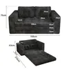 BEALIFE Schlafsofa 2-Sitzer mit 150x85x75 cm | Gepolstert Produktbild-Vorschau 7