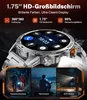 Smartwatch Herren Militär mit 1000mAh Akku, 1,75" HD Produktbild-Vorschau 8