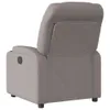 vidaXL Relaxsessel Taupe Stoff Produktbild-Vorschau 5