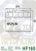 A diagram of an oil filter with dimensions and branding. Náhled obrázku produktu