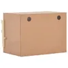 vidaXL Legenest für Hühner 2 Fächer 63x40x45 cm Massivholz Produktbild-Vorschau 15